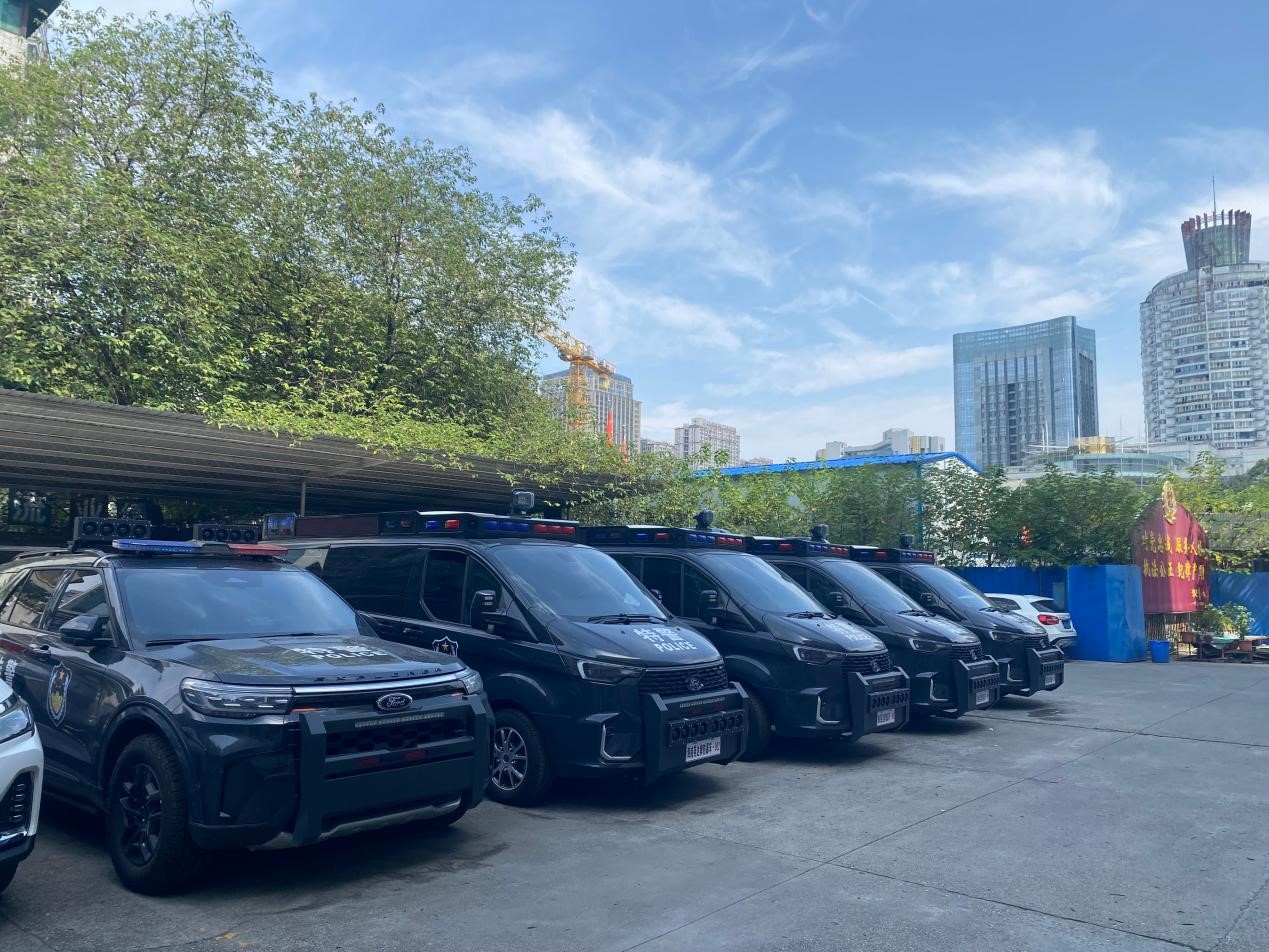 硬核裝備交付綿陽！海威英達防暴處突車順利完成交車 筑牢平安防線